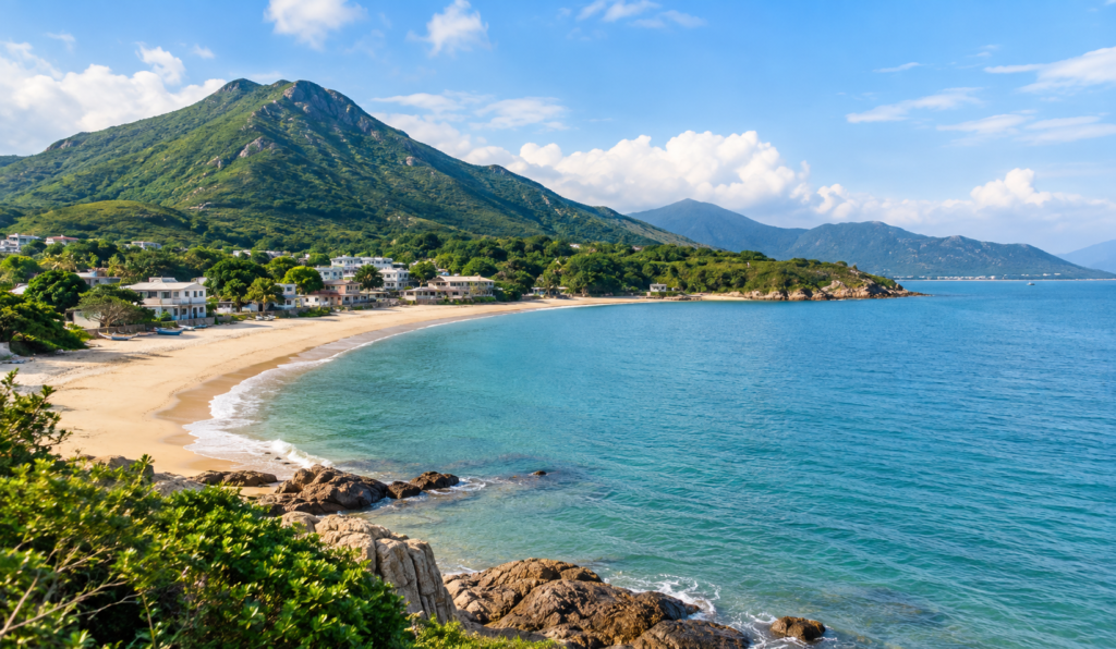 Pui O Lantau Island landscape near Club Pui